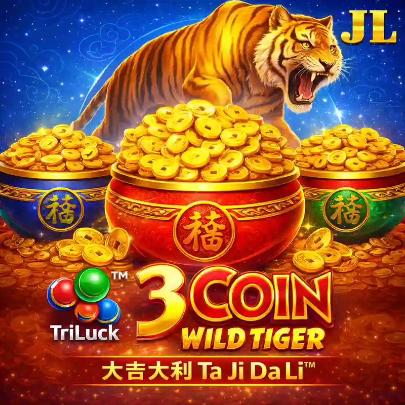 3 Coin Wild Tiger Game Cover